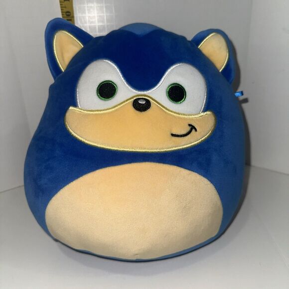 Squishmallows Sega Sonic The Hedgehog 10-Inch Medium Ultrasoft Official plush - Picture 1 of 6
